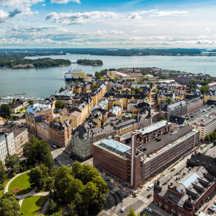 Kaunis maisemakuva katajannokka Helsinki https://retta.fi