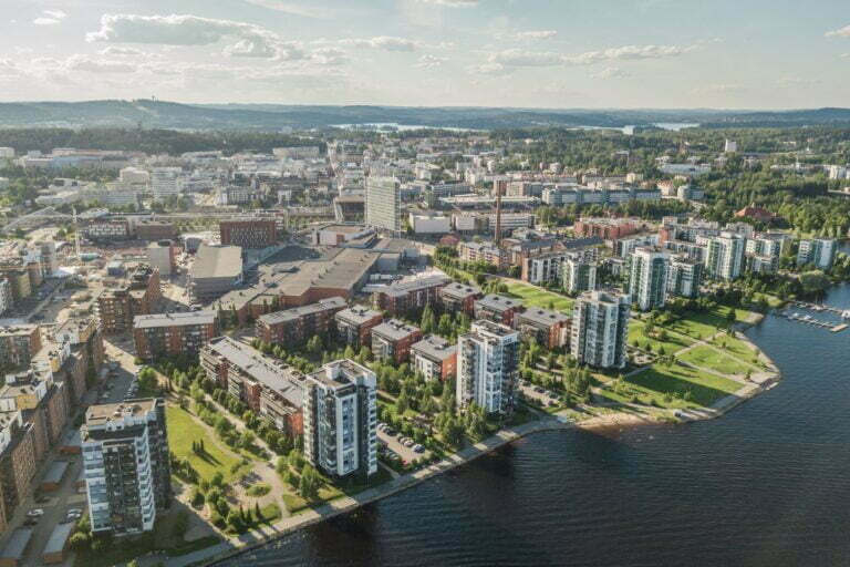 Jyväskylä vuokranvälityspalvelu Retta. Jyväskylän kaupunkikuva.